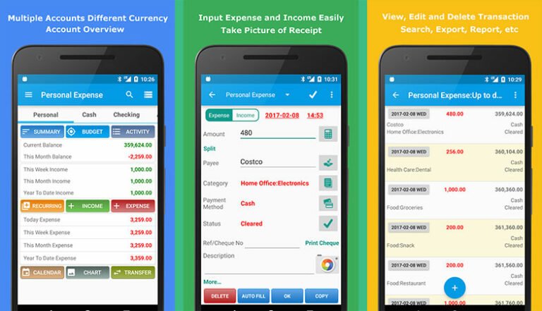 personal budget app android t
