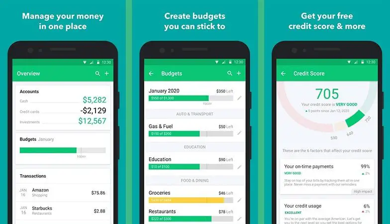 Mint: Budget, Bills, & Finance Tracker app