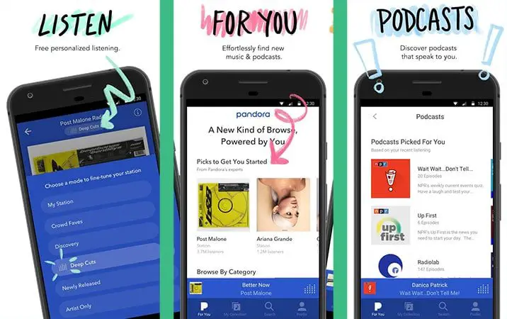 Pandora - Streaming Music, Radio & Podcasts