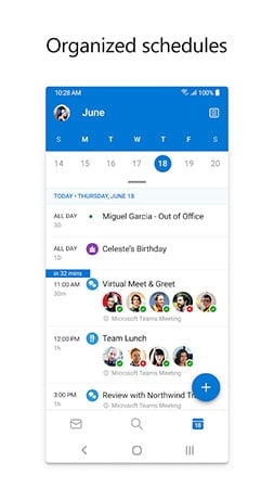 Microsoft Outlook Email & Calendar app