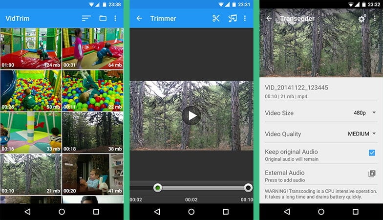 android video editing app