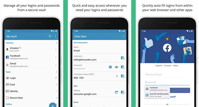 Bitwarden - best Password Manager for android