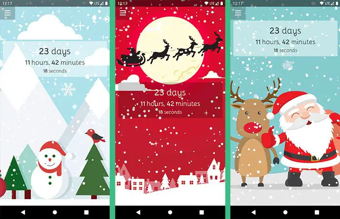 Christmas Countdown app