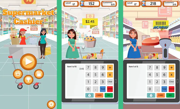 Supermarket Cashier Simulator - Money Math Game