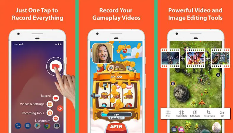 AZ Screen Recorder app for android- Video Recorder, Livestream