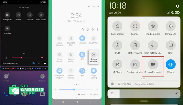 10 Best Screen Recorder Apps For Android With No Root Get Android Stuff