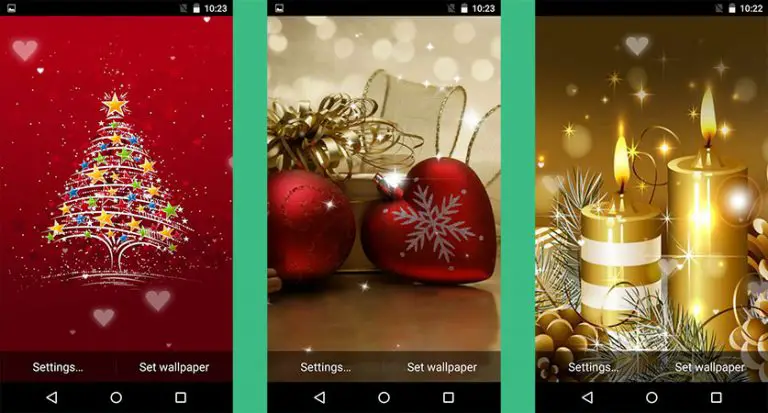 10 Best Free Christmas Live Wallpaper for Android | Get Android Stuff