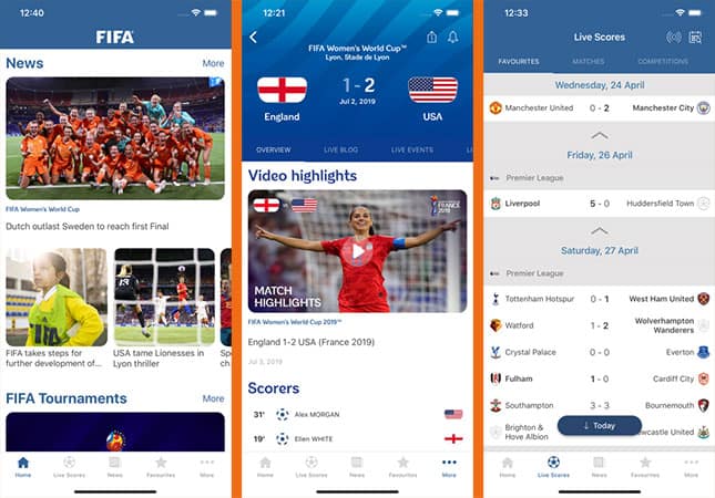 FIFA - Football News & Scores app