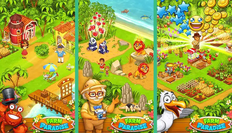 Farm Paradise - Fun farm trade game