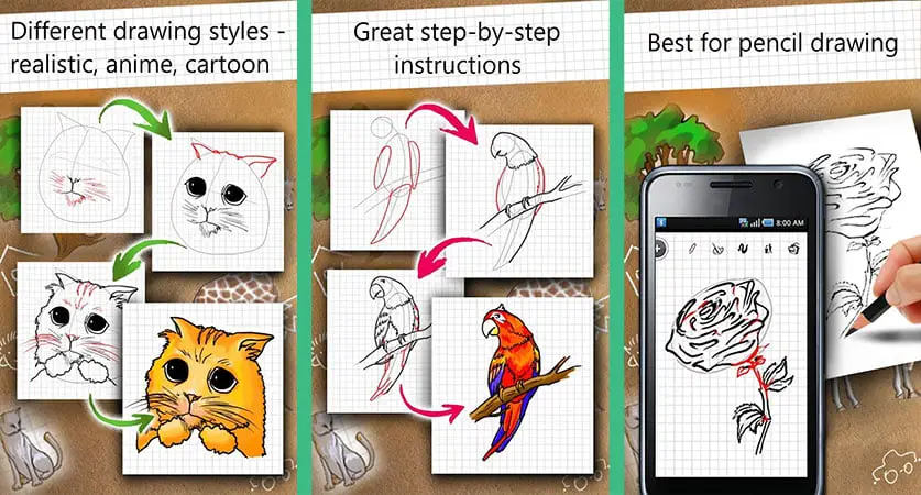 How to Draw - Easy Lessons app