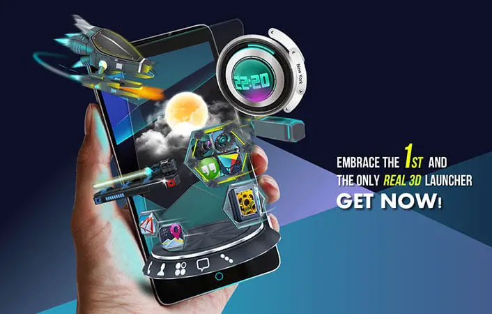 Next Launcher 3D for android