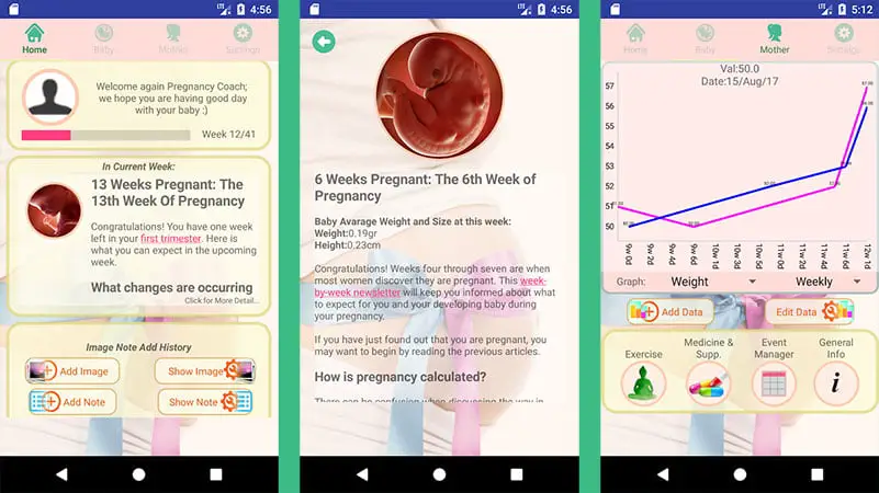 Pregnancy Coach | Tracker, Calendar, Guide, Stages