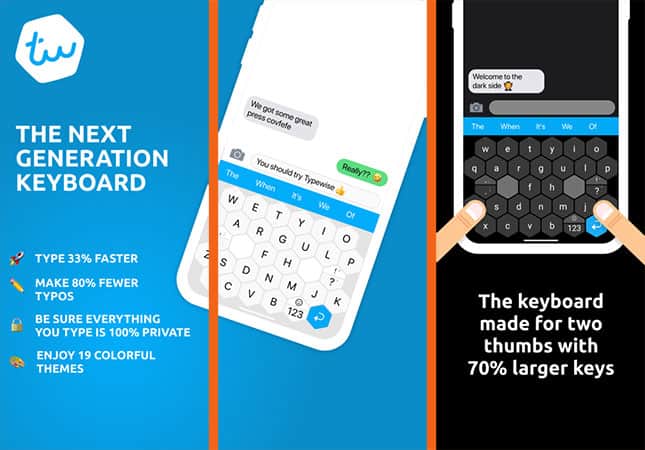Typewise Custom Keyboard app for iphone