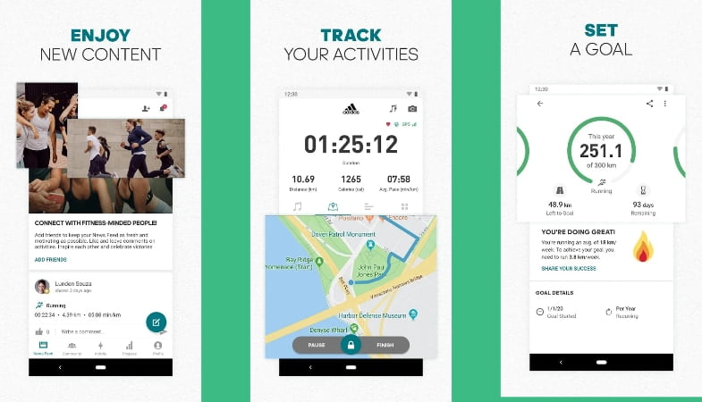 adidas Running App by Runtastic - Run Tracker