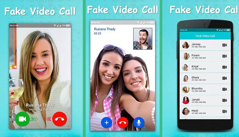 fake girlfreind video call and chat app