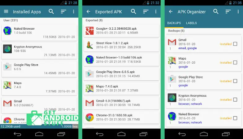 AppWererabbit appto share apk on android