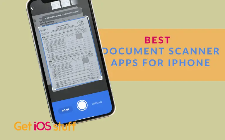 Best Document Scanner Apps for iPhone