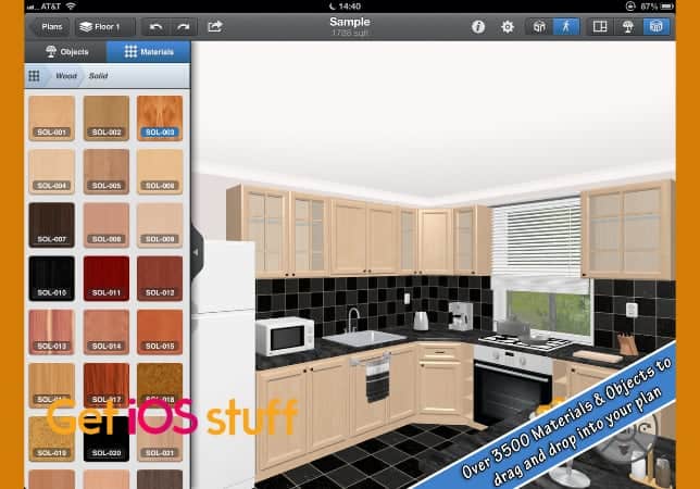 Interior Design app for iPad