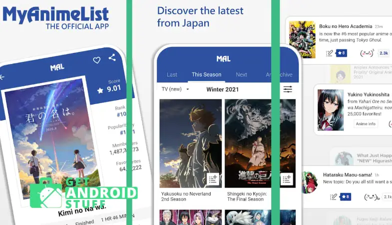 MyAnimeList - Track your anime app
