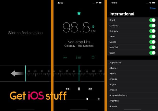 RadioApp - A Simple Radio for iPhone