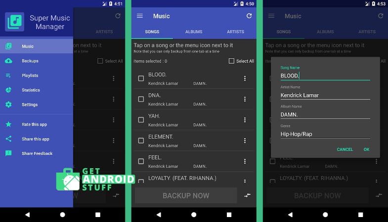 Super Music Manager for android