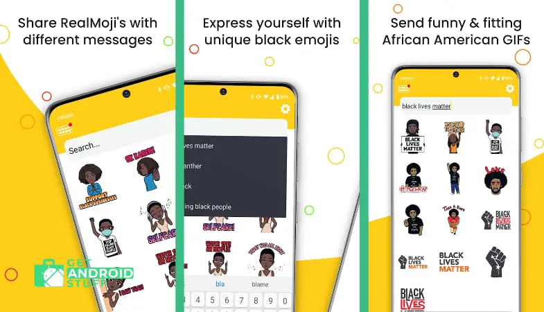 AfroMoji- African Afro black Emoji app