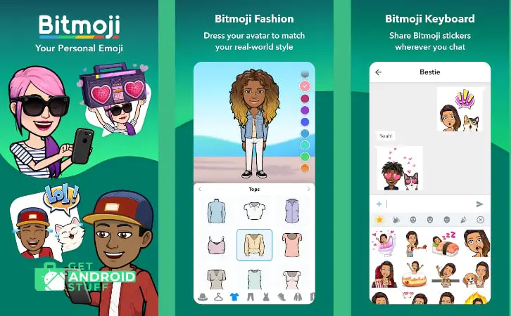 Bitmoji best emoji maker for android