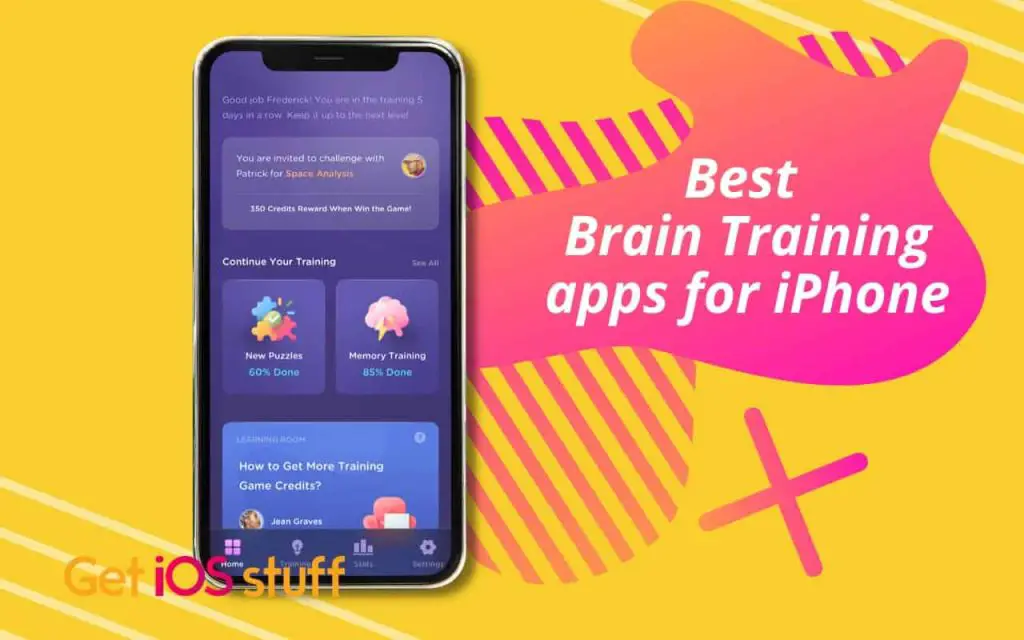 Free iPhone apps for brain training