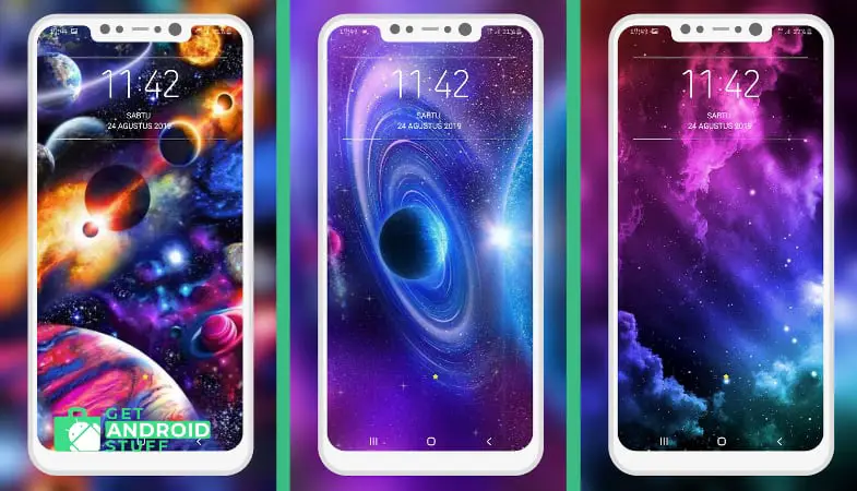 Galaxy Wallpaper app