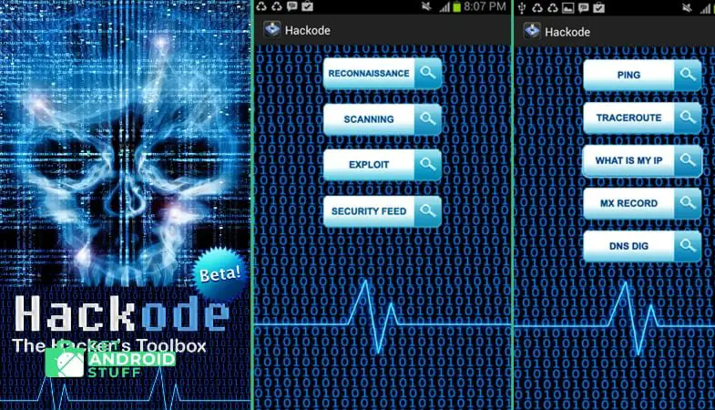 Hackcode app for ethical hackers