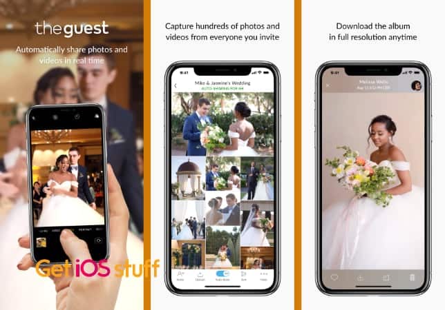 The Guest - Photo Sharing app for wedding