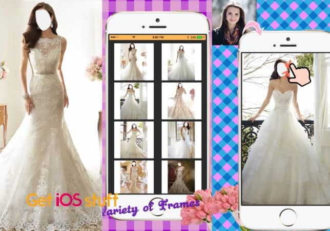 Wedding Dress- Photo Montage app iOS