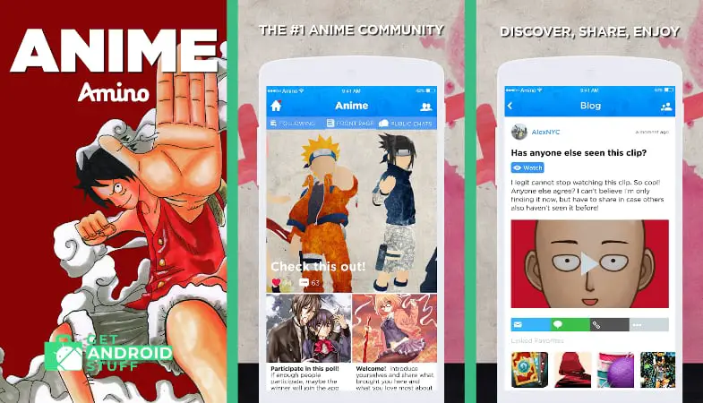 Anime & Manga Amino app for android