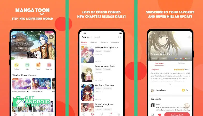 MangaToon manga reader app