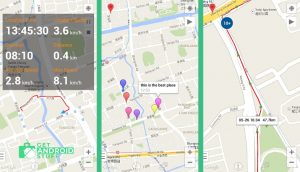 app to track cycle route