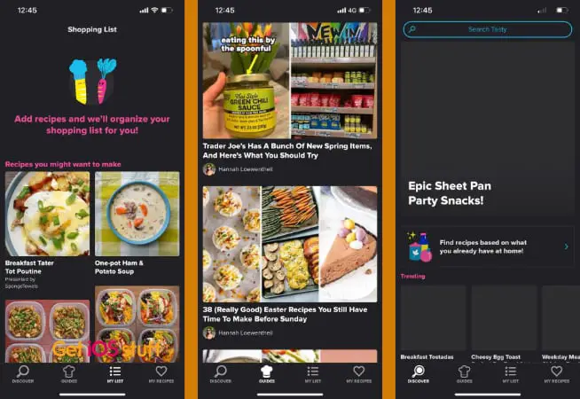 Tasty Food videos and recipes app for iphone ipad