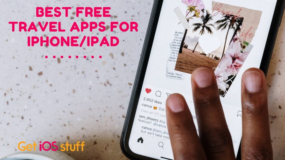 iOS travel planning apps