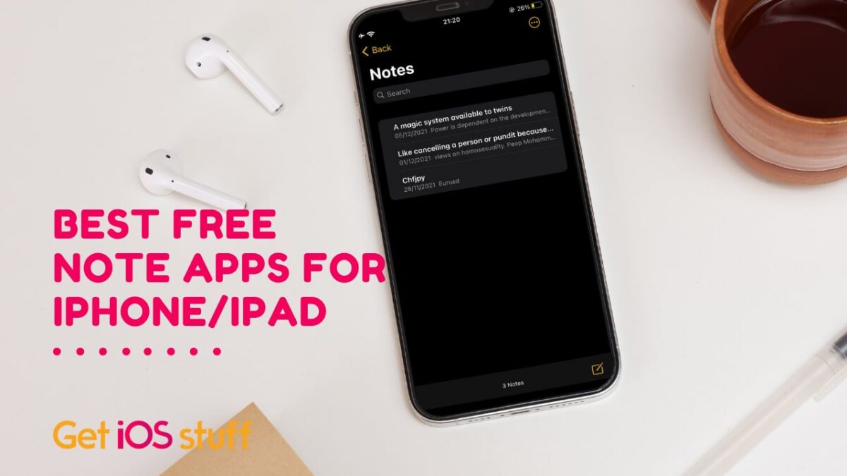 Best Note Taking Apps for iPhone and iPad