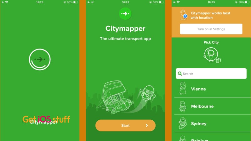Screenshot of Citymapper- All Your Transport iphone app