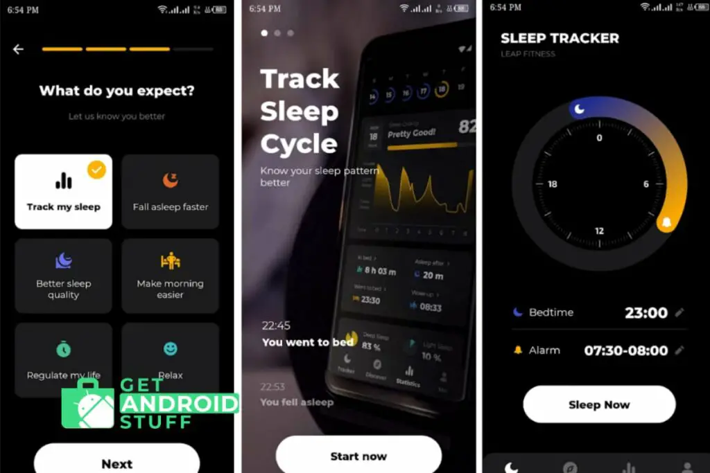 Screenshot of Sleep Cycle- Sleep Tracker app