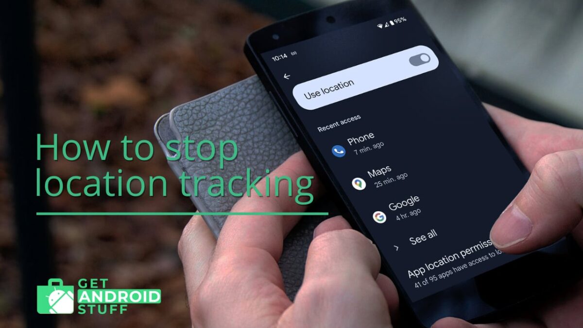 Stop location tracking Android
