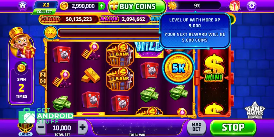 Screenshot of Cash Frenzy - Android Casino Slots