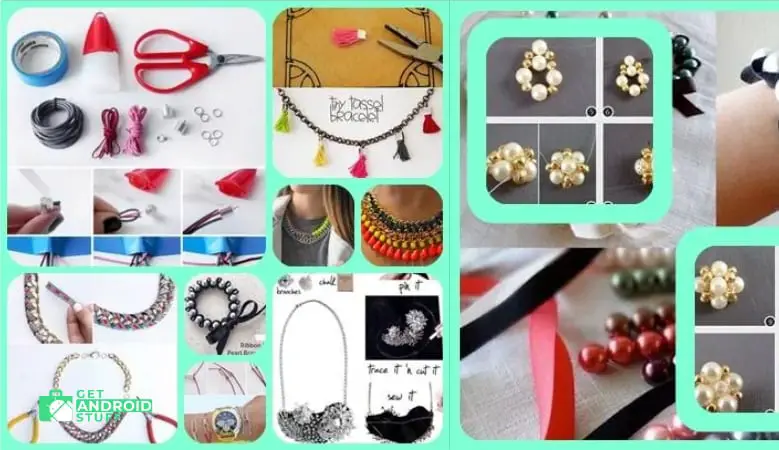Screenshot of DIY Jewelry Craft Tutorial app