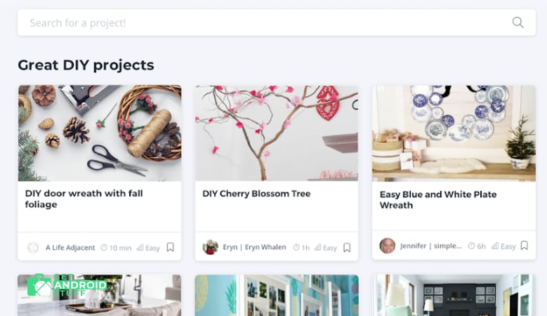 Screenshot of Hometalk - DIY Ideas, Crafts & DIY Projects app