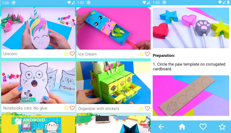 Screenshot of   How to make school supplies app