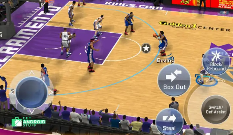 Screenshot of NBA 2K20 android game