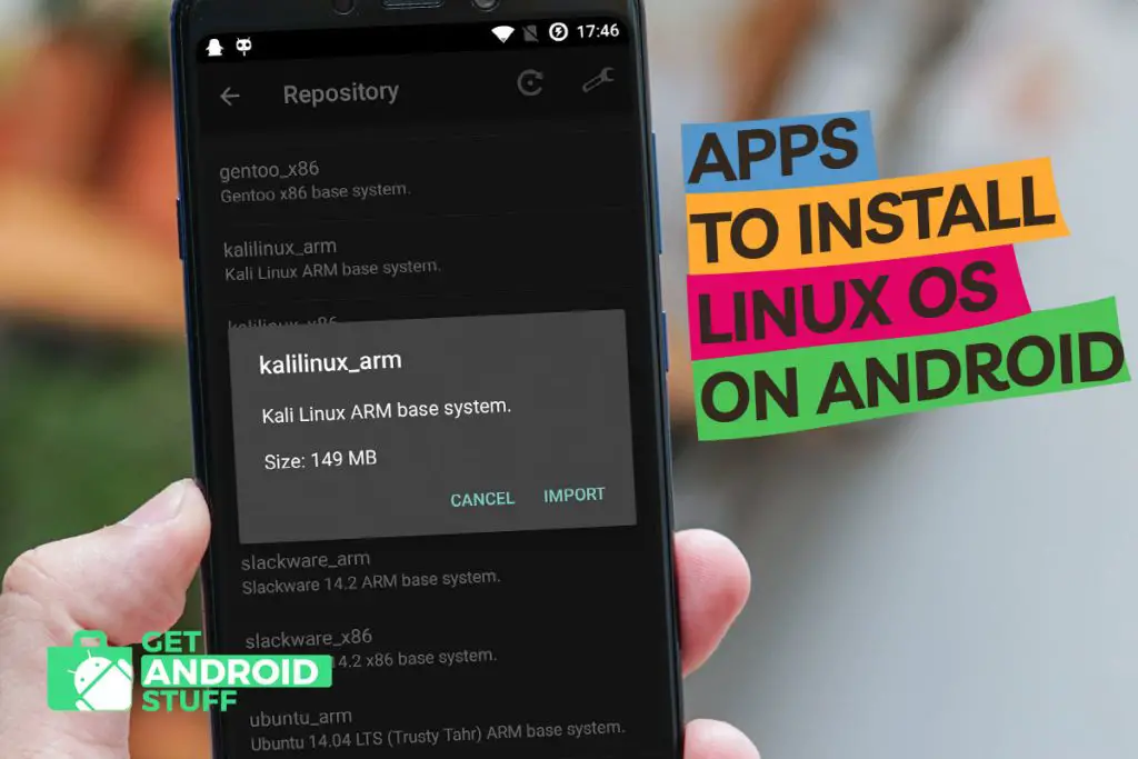 Apps to Install Linux OS on Android