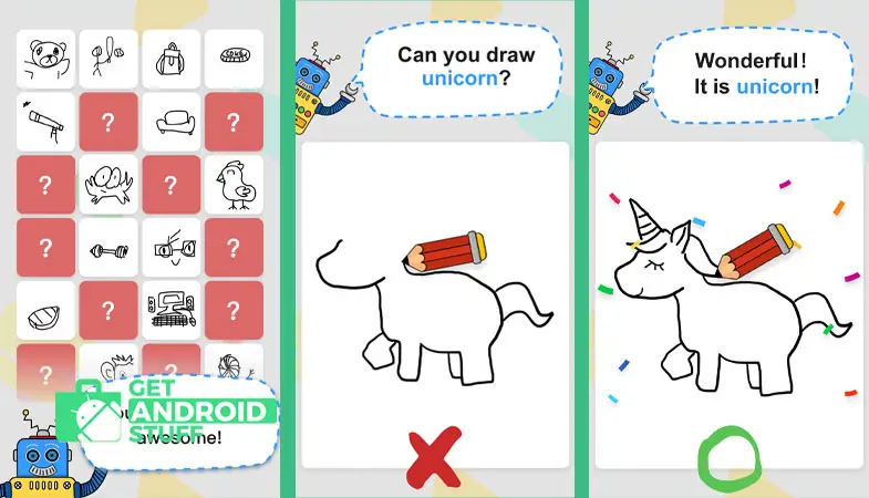 Screenshot of Happy Draw - Draw puzzle android game