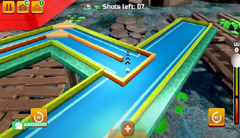 Screenshot of Mini Golf 3D Android Multiplayer game