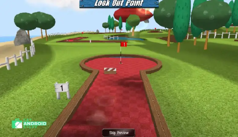 Screenshot of My Golf 3D Android Multiplayer game